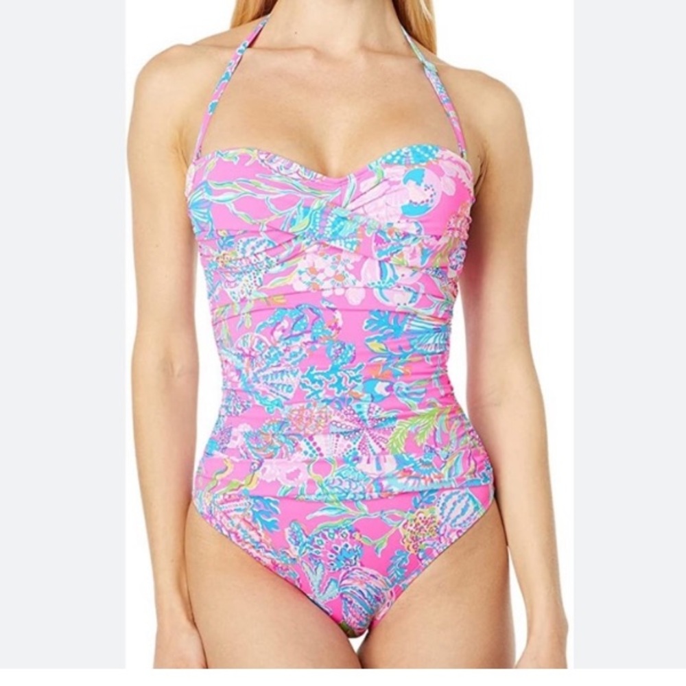 ✨Host Pick✨ Stella Parker Multicolour Tropical Women’s One Piece Bathing Suit